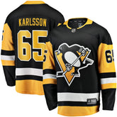 NHL Erik Karlsson Pittsburgh Penguins Fanatics Home Breakaway Jersey - Black