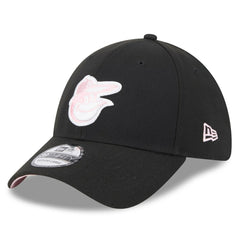 New Era Baltimore Orioles Black 2024 Mother's Day 39THIRTY Flex Hat Hats