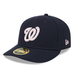 New Era Washington Nationals Navy 2024 Mother's Day Low Profile 59FIFTY Fitted Hat Hats