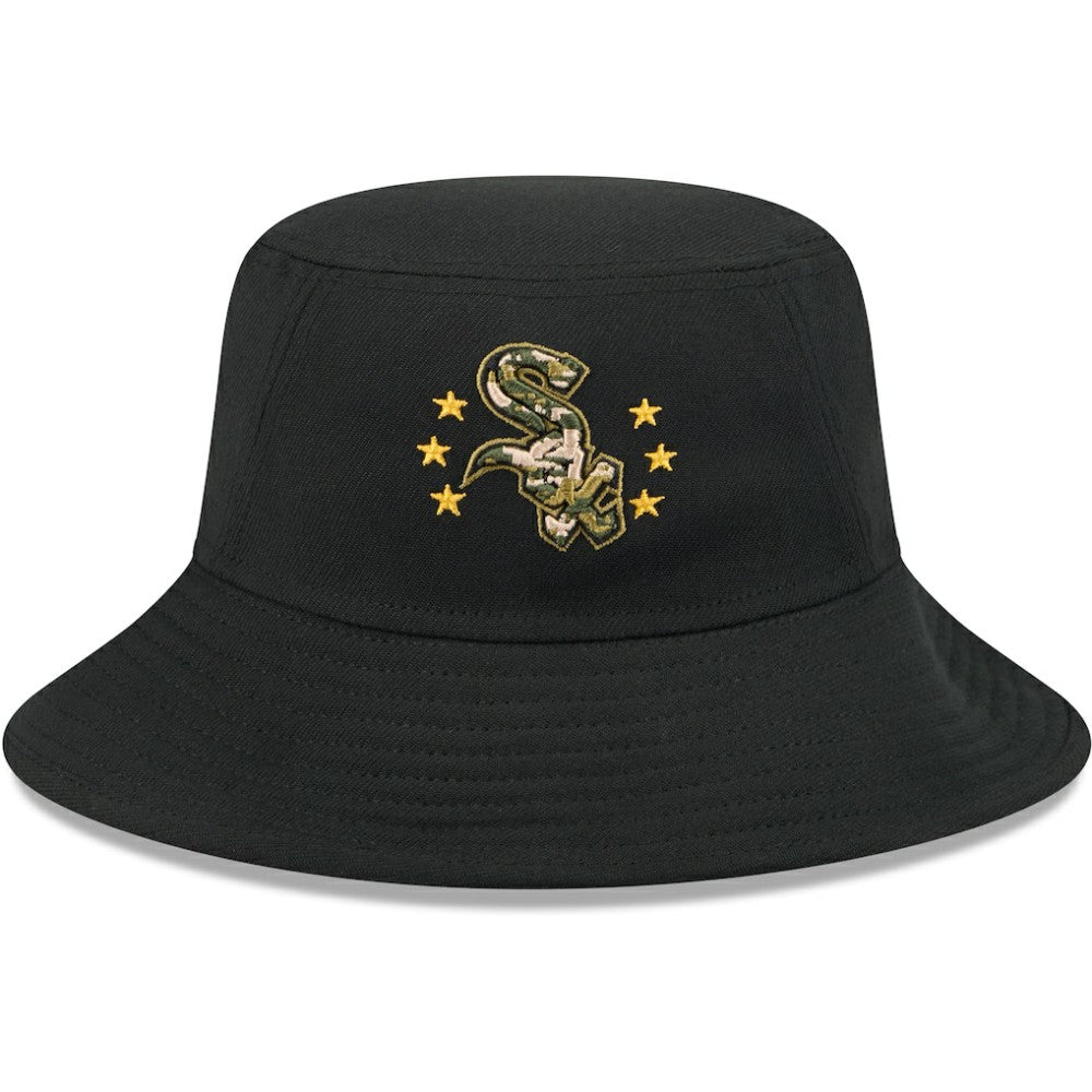 Chicago White Sox New Era 2024 Armed Forces Day Bucket Hat - Black Hats