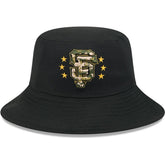 San Francisco Giants New Era 2024 Armed Forces Day Bucket Hat - Black Hats