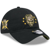 San Francisco Giants New Era 2024 Armed Forces Day 9TWENTY Adjustable Hat - Black Hats