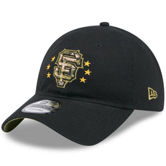 San Francisco Giants New Era 2024 Armed Forces Day 9TWENTY Adjustable Hat - Black Hats