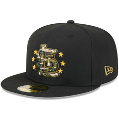 St. Louis Cardinals New Era 2024 Armed Forces Day On-Field 59FIFTY Fitted Hat - Black Hats
