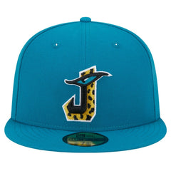 Jacksonville Jaguars New Era City Originals 59FIFTY Fitted Hat Teal