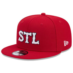 St. Louis Cardinals New Era 2024 City Connect 9FIFTY Snapback Hat - Red Hats