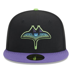 Tampa Bay Rays New Era 2024 City Connect 59FIFTY Fitted Hat - Black Hats