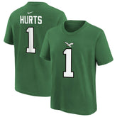 Jalen Hurts Philadelphia Eagles Preschool Player Name & Number T-Shirt Kelly Green