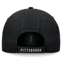 NHL Pittsburgh Penguins Fanatics Front Office Ripstop Adjustable Hat - Black