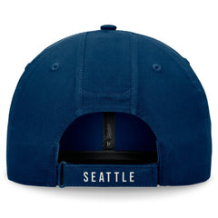 NHL Seattle Kraken Fanatics Front Office Ripstop Adjustable Hat - Deep Sea Blue