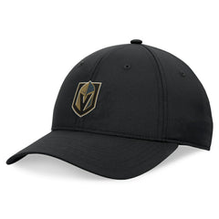 NHL Vegas Golden Knights Fanatics Front Office Ripstop Adjustable Hat - Black