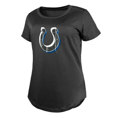 Indianapolis Colts New Era Women's 2024 NFL Draft T-Shirt Charcoal