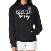 NHL Los Angeles Kings G-III 4Her by Carl Banks Women's Team Sport Tri-Blend Fleece Hoodie - Black