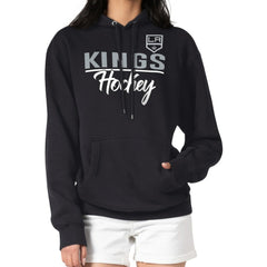 NHL Los Angeles Kings G-III 4Her by Carl Banks Women's Team Sport Tri-Blend Fleece Hoodie - Black