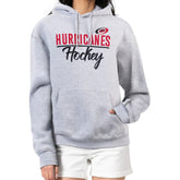 NHL Carolina Hurricanes G-III 4Her by Carl Banks Women's Team Sport Tri-Blend Fleece Hoodie - Heather Gray