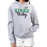 NHL Dallas Stars G-III 4Her by Carl Banks Women's Team Sport Tri-Blend Fleece Hoodie - Heather Gray