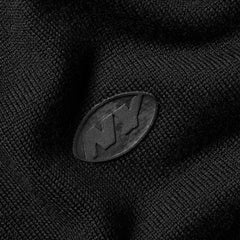 New York Jets Charles Tyrwhitt Merino Full-Zip Sweater Black