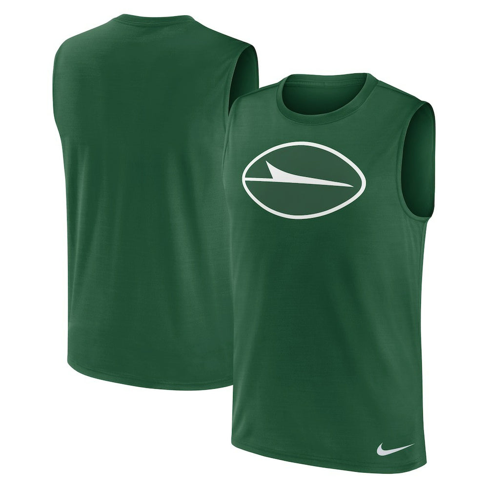 New York Jets Blitz Legend Dri-FIT Muscle Tank Top Green