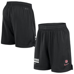 Atlanta Falcons 2024 Sideline Performance Mesh Shorts Black