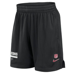 Atlanta Falcons 2024 Sideline Performance Mesh Shorts Black