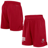 Tampa Bay Buccaneers 2024 Sideline Performance Mesh Shorts Red