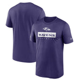 Baltimore Ravens Sideline Legend Performance T-Shirt Purple