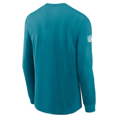 Jacksonville Jaguars Sideline Dri-FIT Long Sleeve T-Shirt Teal