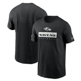 Baltimore Ravens Sideline Performance T-Shirt Black