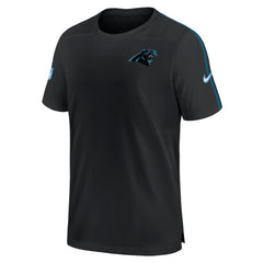 Carolina Panthers 2024 Sideline Coach UV Performance T-Shirt Black