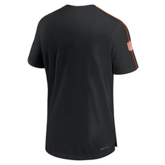 Cincinnati Bengals 2024 Sideline Coach UV Performance T-Shirt Black