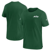 New York Jets 2024 Sideline Coach UV Performance T-Shirt Green