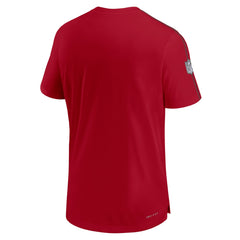 Tampa Bay Buccaneers 2024 Sideline Coach UV Performance T-Shirt Red