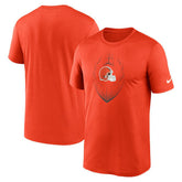 Cleveland Browns Primetime Legend Icon Performance T-Shirt Orange