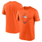Denver Broncos Primetime Legend Icon Performance T-Shirt Orange