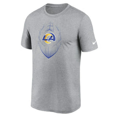 Los Angeles Rams Primetime Legend Icon Performance T-Shirt Heather Gray