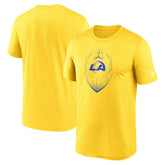 Los Angeles Rams Primetime Legend Icon Performance T-Shirt Gold