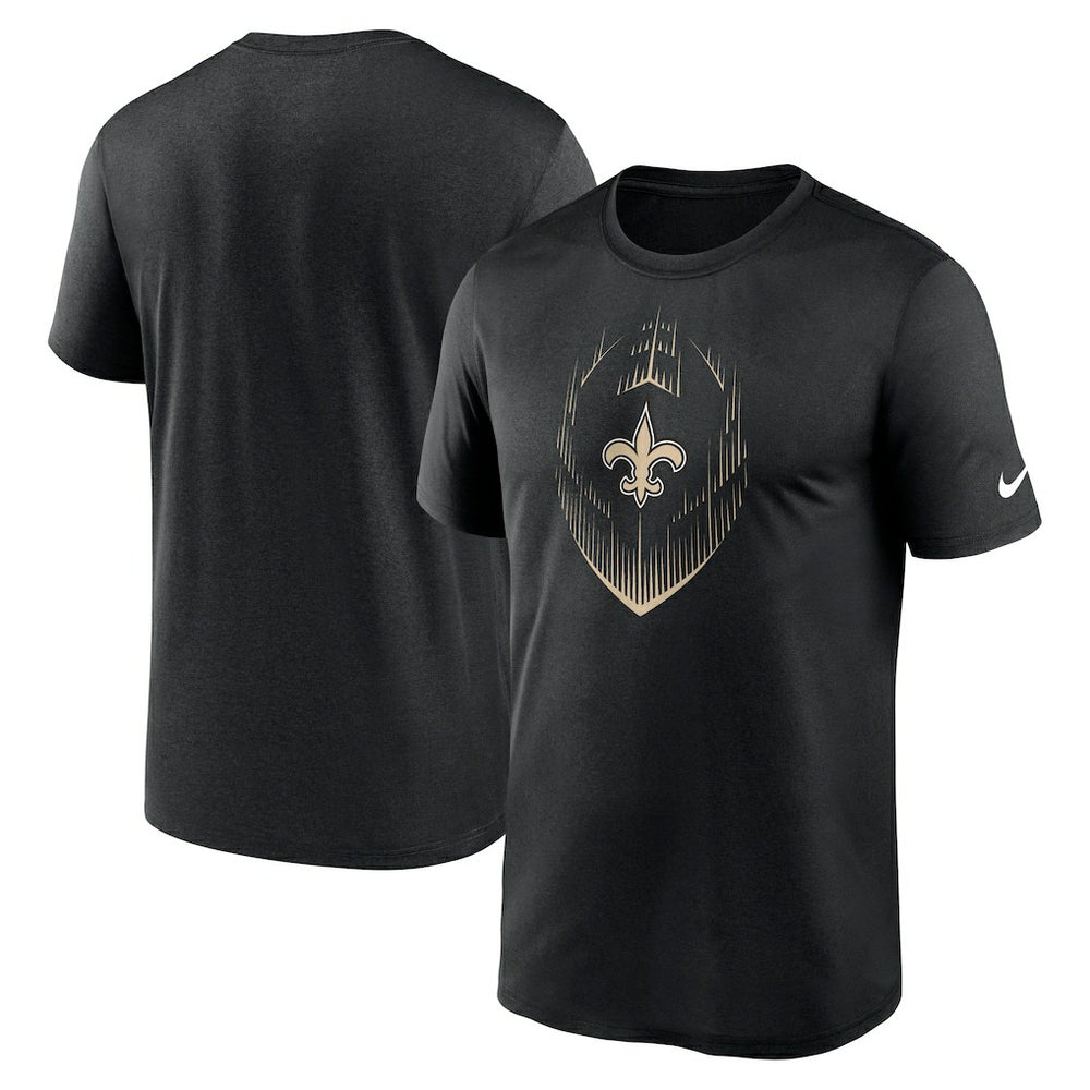 New Orleans Saints Primetime Legend Icon Performance T-Shirt Black