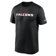 Atlanta Falcons Primetime Legend Wordmark Performance T-Shirt Black