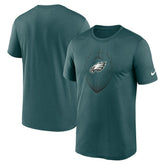 Philadelphia Eagles Primetime Legend Icon Performance T-Shirt Midnight Green