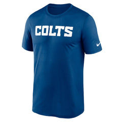 Indianapolis Colts Primetime Legend Wordmark Performance T-Shirt Royal