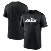 New York Jets Primetime Legend Wordmark Performance T-Shirt Black
