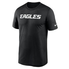 Philadelphia Eagles Primetime Legend Wordmark Performance T-Shirt Black
