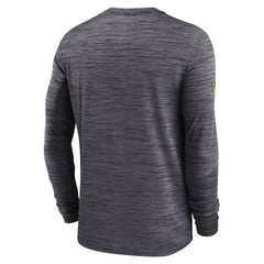 New Orleans Saints Sideline Velocity Dri-FIT Long Sleeve T-Shirt Black