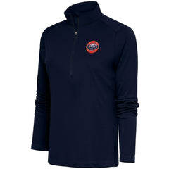 Houston Astros Antigua Women's Cooperstown Tribute Half-Zip Pullover Top - Navy Pullover