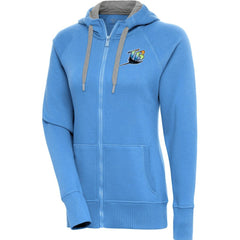 Tampa Bay Rays Antigua Women's Cooperstown Victory Full-Zip Hoodie - Powder Blue Hoodies