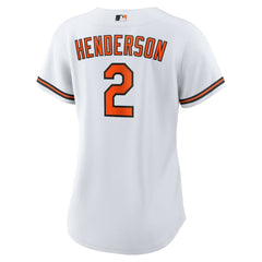 MLB Gunnar Henderson Baltimore Orioles Nike Women's Replica Player Jersey - White