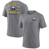 NHL Buffalo Sabres Winger Tri-Blend T-Shirt - Heather Gray