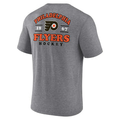 NHL Philadelphia Flyers Winger Tri-Blend T-Shirt - Heather Gray