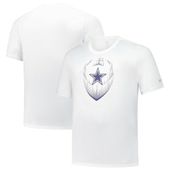 Dallas Cowboys Big & Tall Blitz Legend Icon Performance T-Shirt White