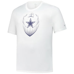 Dallas Cowboys Big & Tall Blitz Legend Icon Performance T-Shirt White